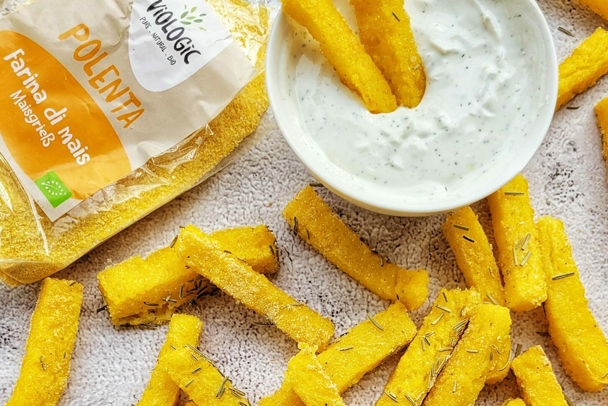 Polenta-Sticks