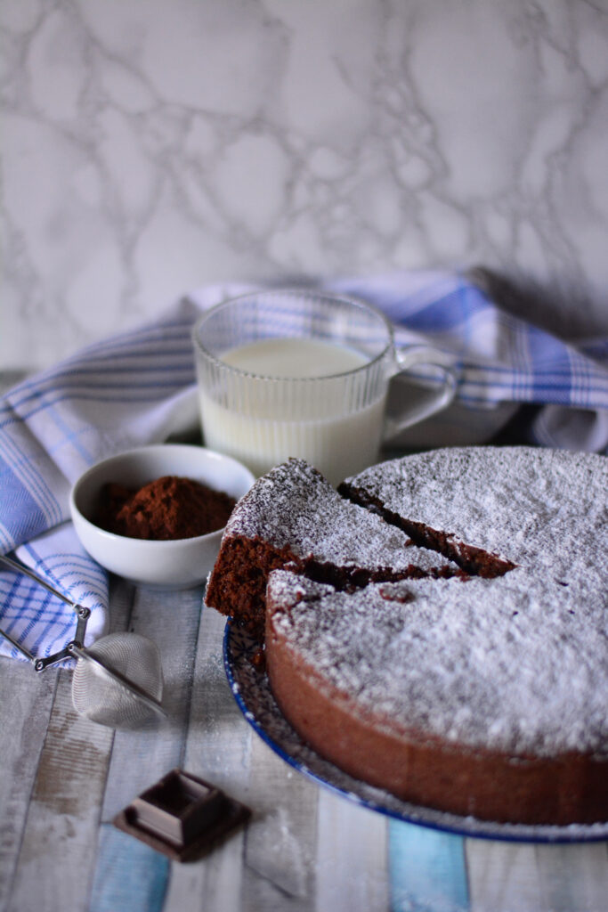 Torta cioccolato e caffè senza glutine